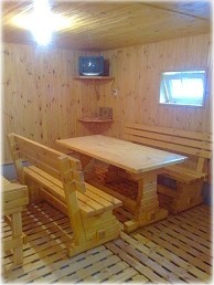 Sauna of 4 Seasons Hotel, Borispol